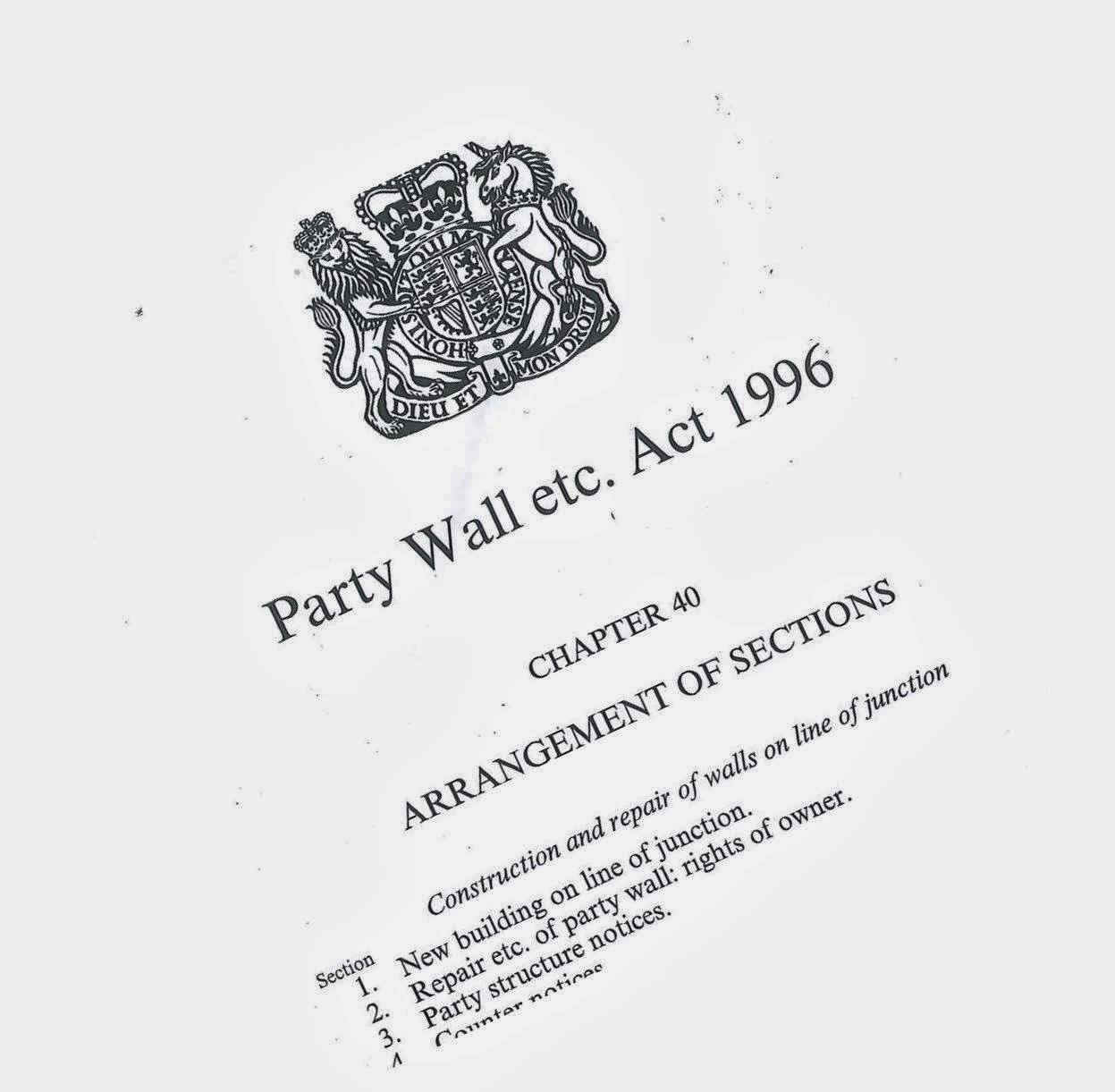 Party Wall Act 1996